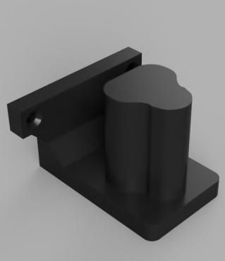 Maskinholder til Milwaukee M12 – Lodret montering | Dansk 3D Print