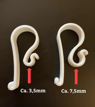 Stor lyskæde klips (7.5mm)