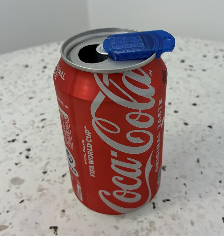 Dåselåg - 3D printed dåselåg og åbner